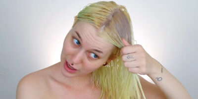 How to fix bleached hair that turned yellow