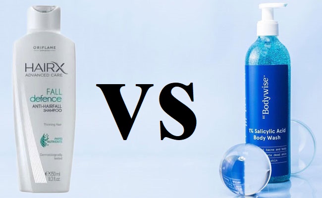 Shampoo vs Body wash